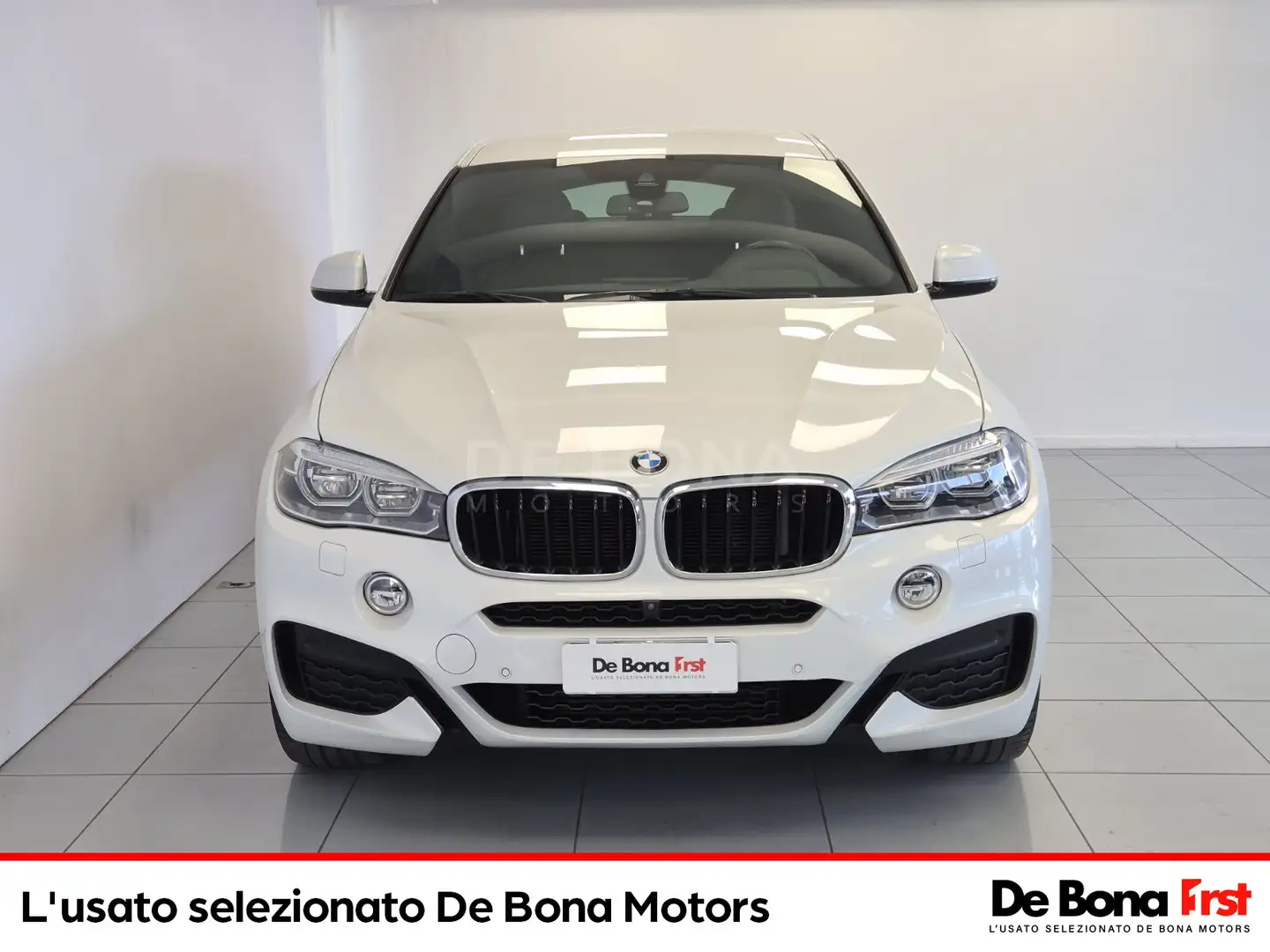 BMW X6 xdrive30d msport 249cv auto Bianco - 2