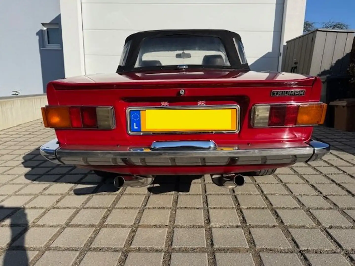 Triumph TR6 Overdrive Rojo - 2