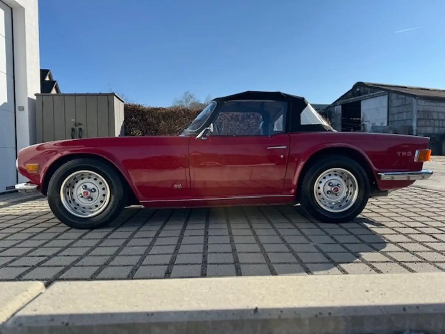 Triumph TR6 Overdrive Rojo - 1