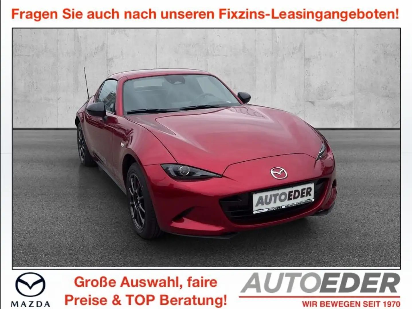 Mazda MX-5 RF G132 Skyactiv Homura Rot - 1