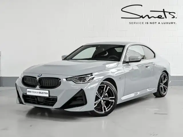 BMW 220 Coupé-M Pack-LED-Trekhaak-Widescreen-Navi-Zetelve