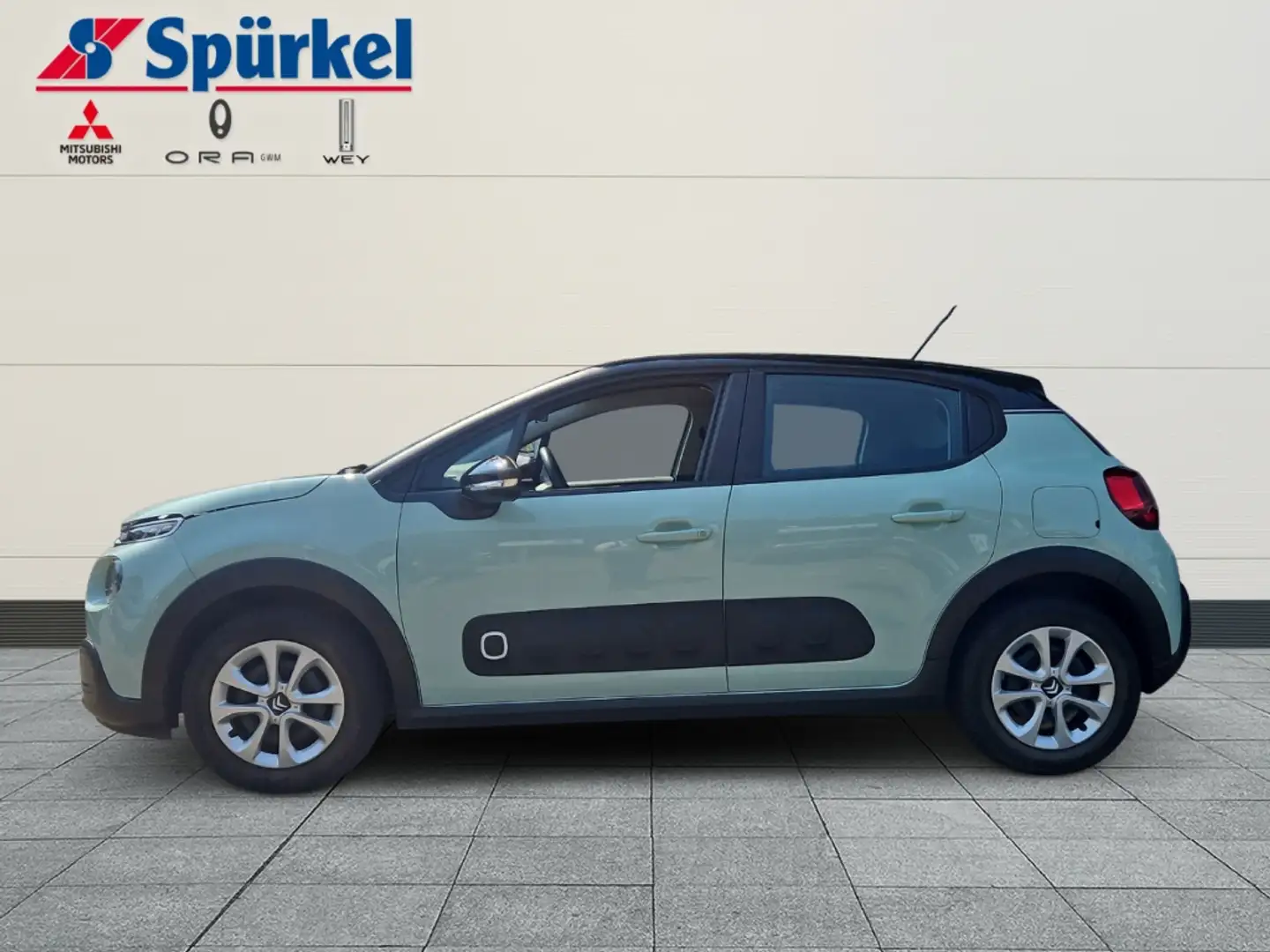 Citroen C3 Feel 1.2 PureTech 110, Klima, Allwetter Grün - 2