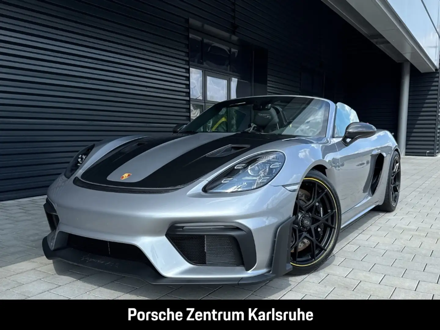 Porsche 718 Spyder RS Sportabgasanlage Rückfahrkamera Zilver - 1