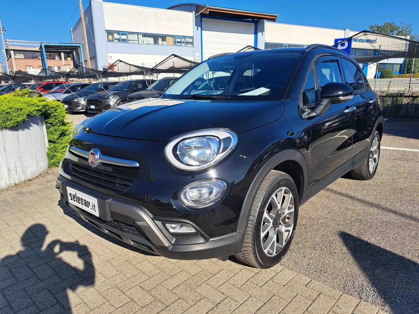 Fiat 500X 500X 2.0 mjt Cross 4x4 140cv my18 Zwart - 1