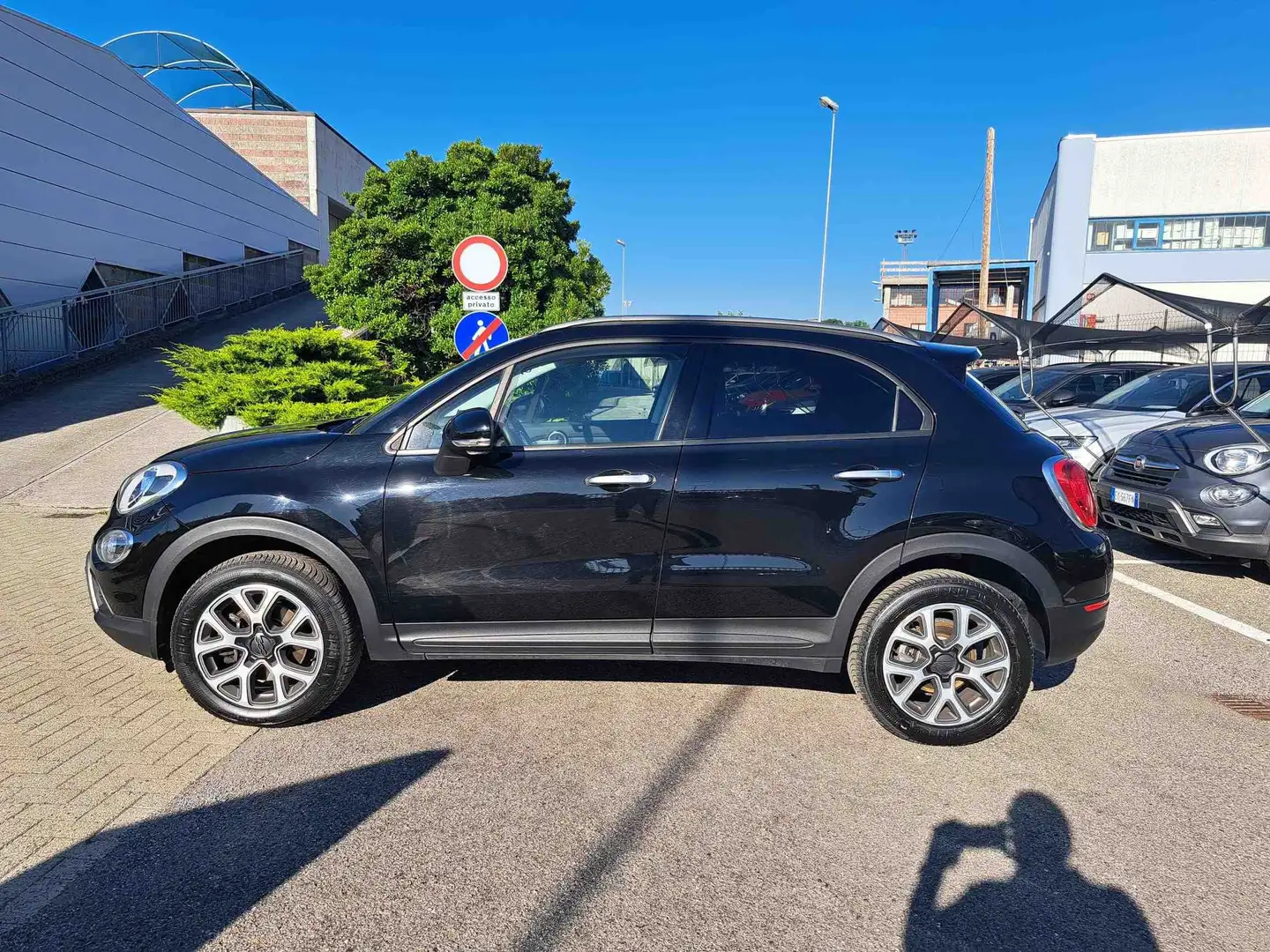 Fiat 500X 500X 2.0 mjt Cross 4x4 140cv my18 Zwart - 2