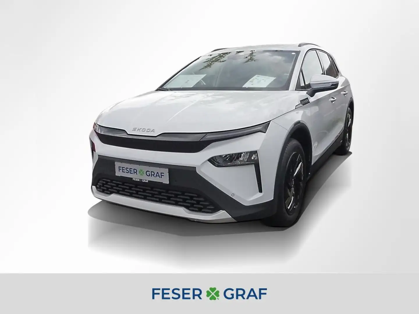 Skoda Elroq 50 DSG * RFK NAVI LED TEMP* Weiß - 1