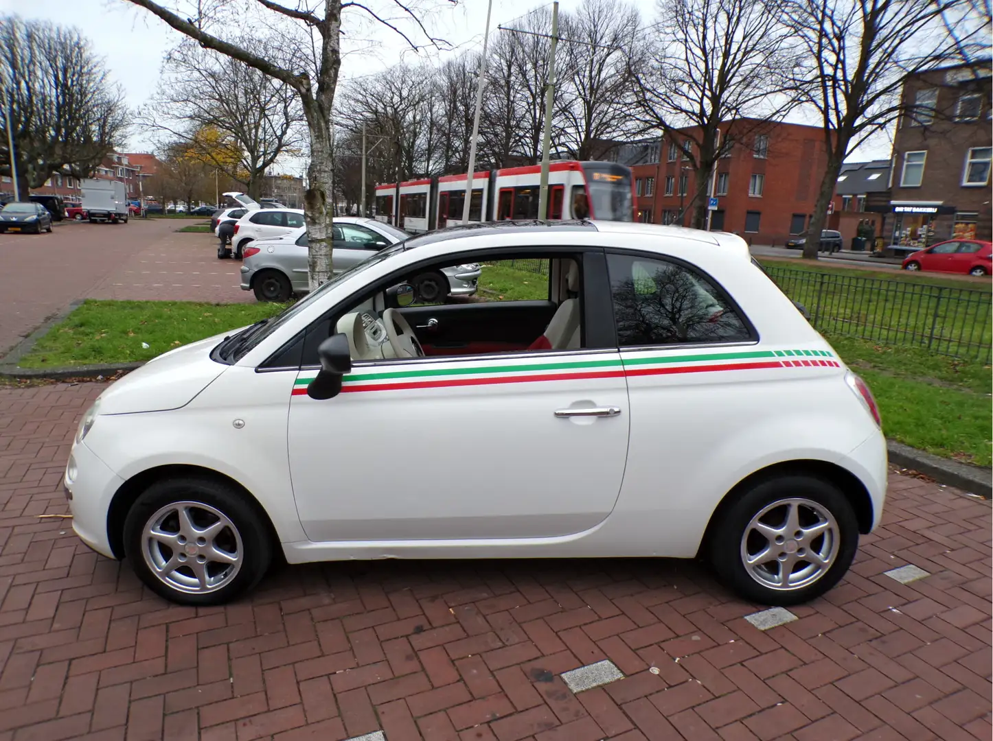 Fiat 500 1.2 Naked PANORAMADAK...... Weiß - 2