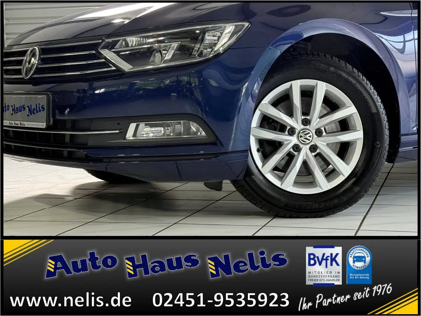 Volkswagen Passat Variant 1,5 TSI OPF Comfortline WiFi ACC Bleu - 2