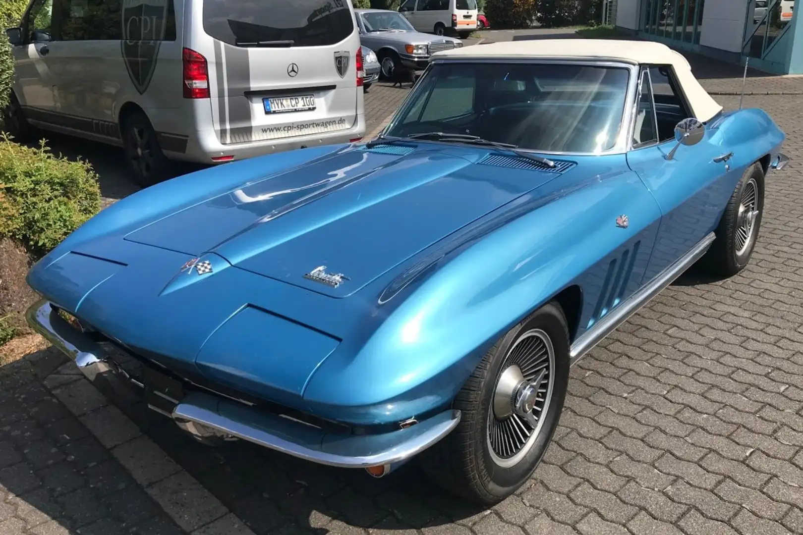 Corvette C2 Sting Ray komplett restauriert Niebieski - 1
