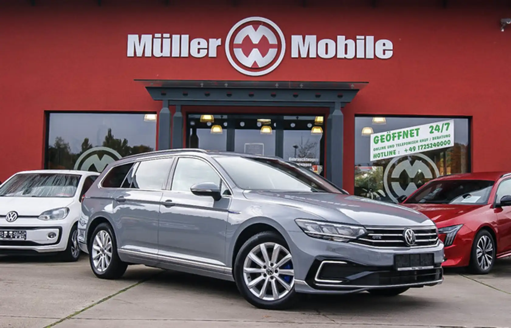 Volkswagen Passat Variant HYBRID GTE iQ HEAD-UP ACC WINTER Grau - 1