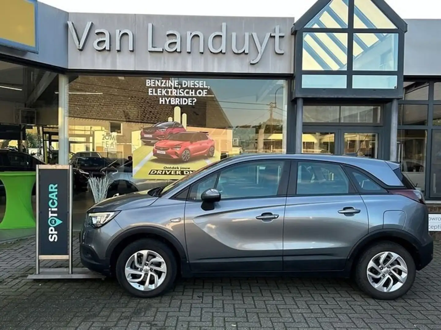 Opel Crossland X EDITION 1.2 TURBO MT6 Gris - 2