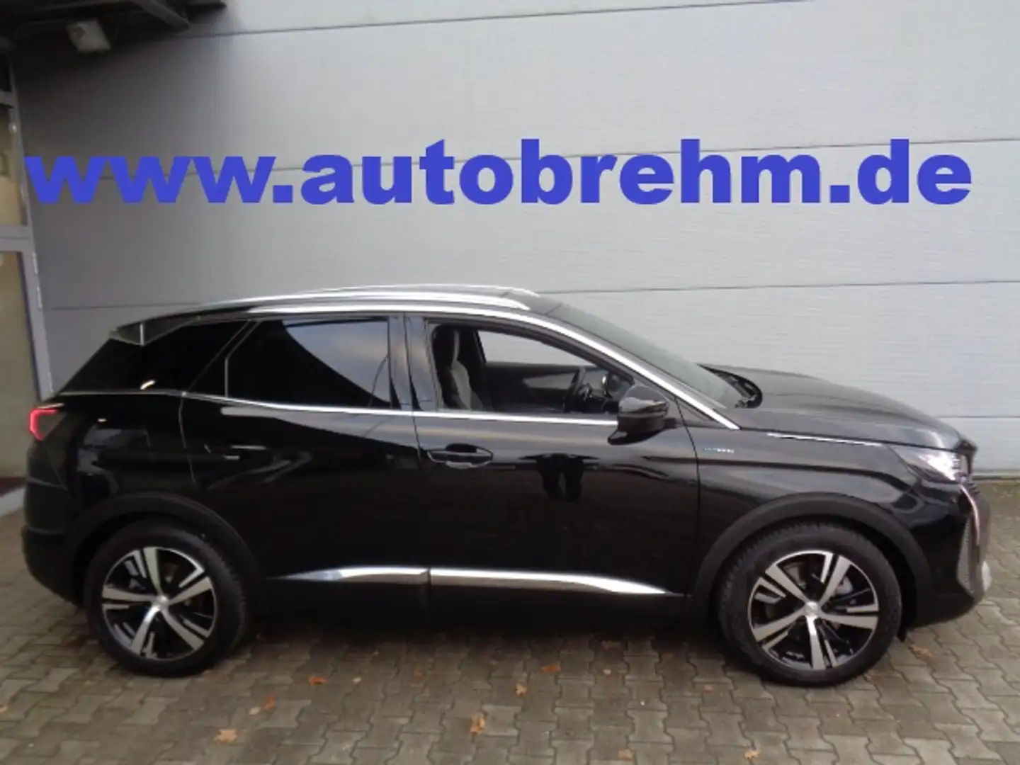 Peugeot 3008 Hybrid 225 e-EAT8 GT Schiebed., AHK, 7,4 OBC Noir - 1