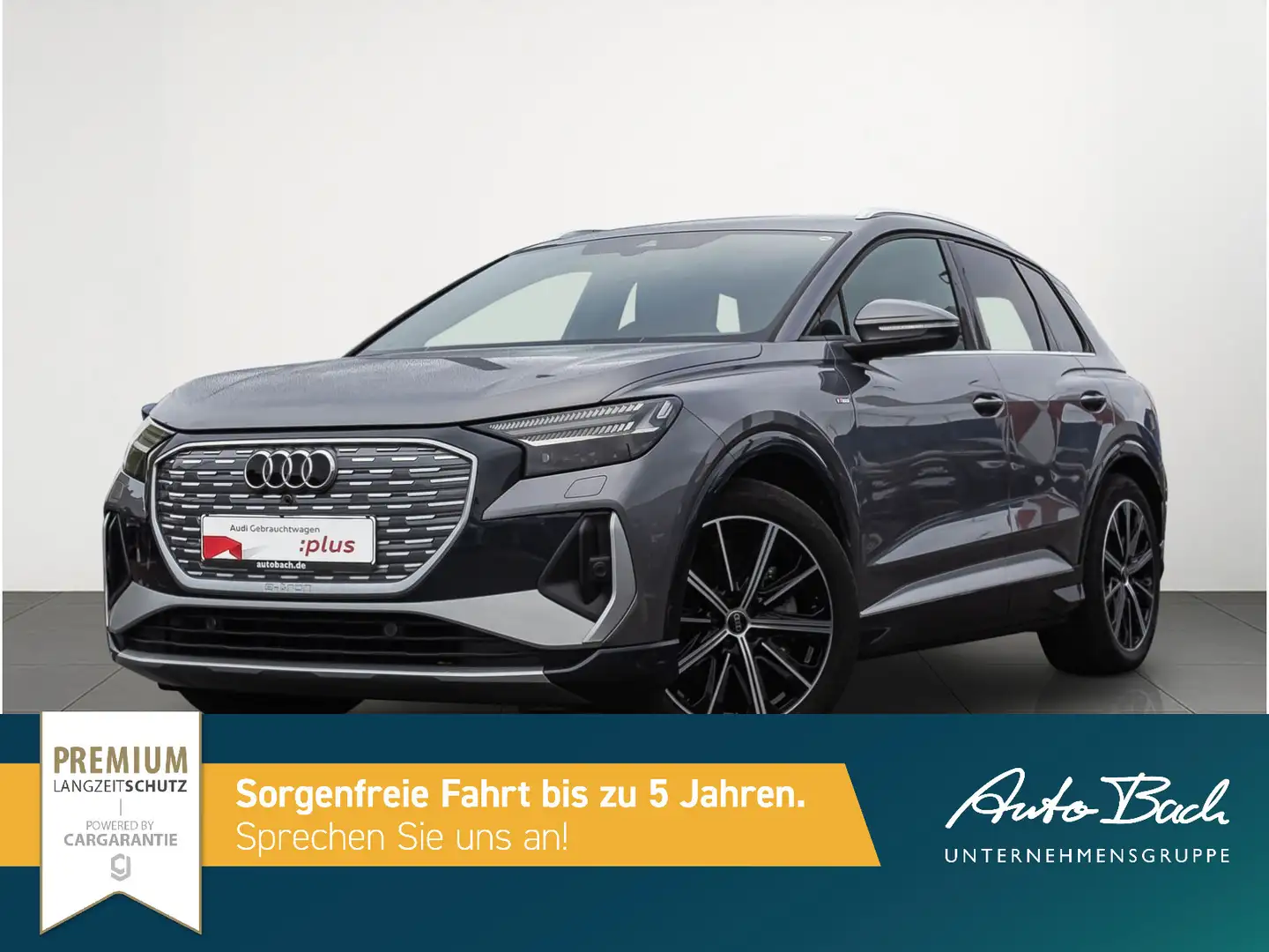 Audi Q4 e-tron S line 40 Navi Matrix HuD virtual GRA Grijs - 2