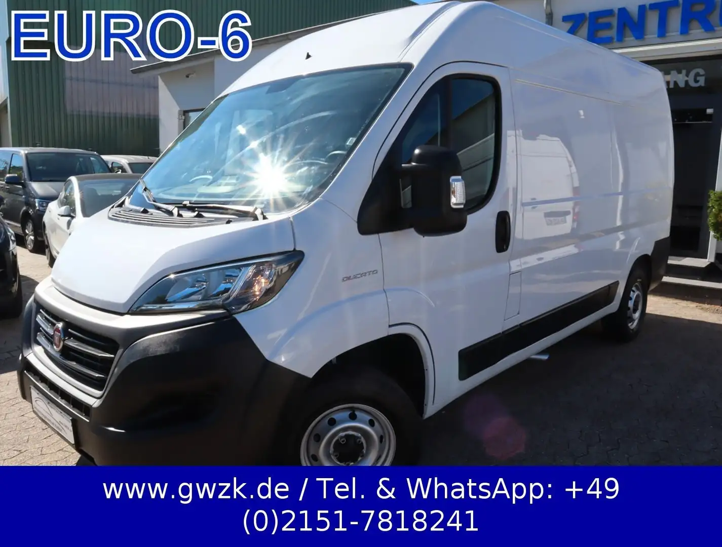 Fiat Ducato Fiat Ducato Kasten 350 L2H2 Tempomat/NAVI/Kamera Weiß - 1
