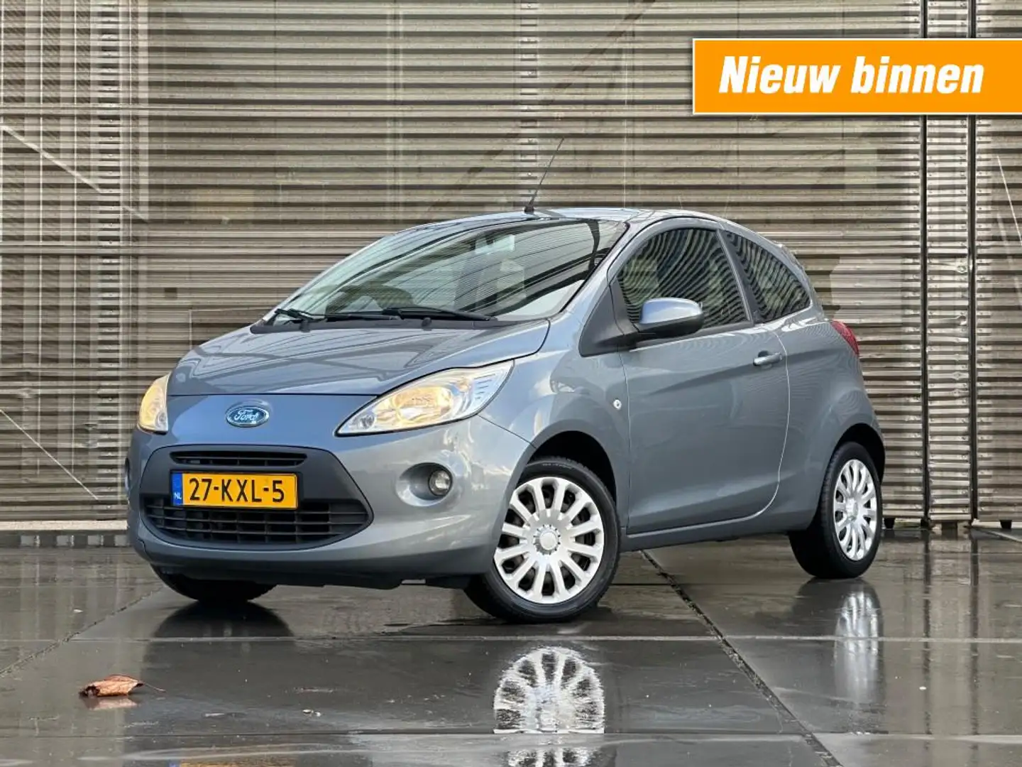 Ford Ka/Ka+ 1.2 TITANIUM AIRCO !! APK 23-10-2026 !! Gris - 1