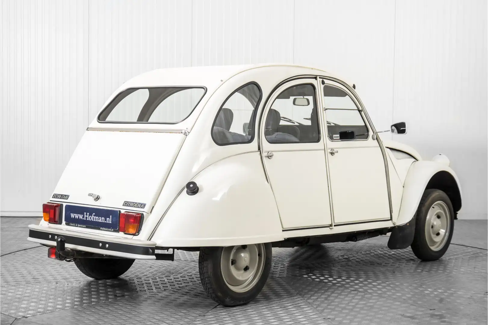 Citroen 2CV 2CV6 Club 40.000 km Wit - 2