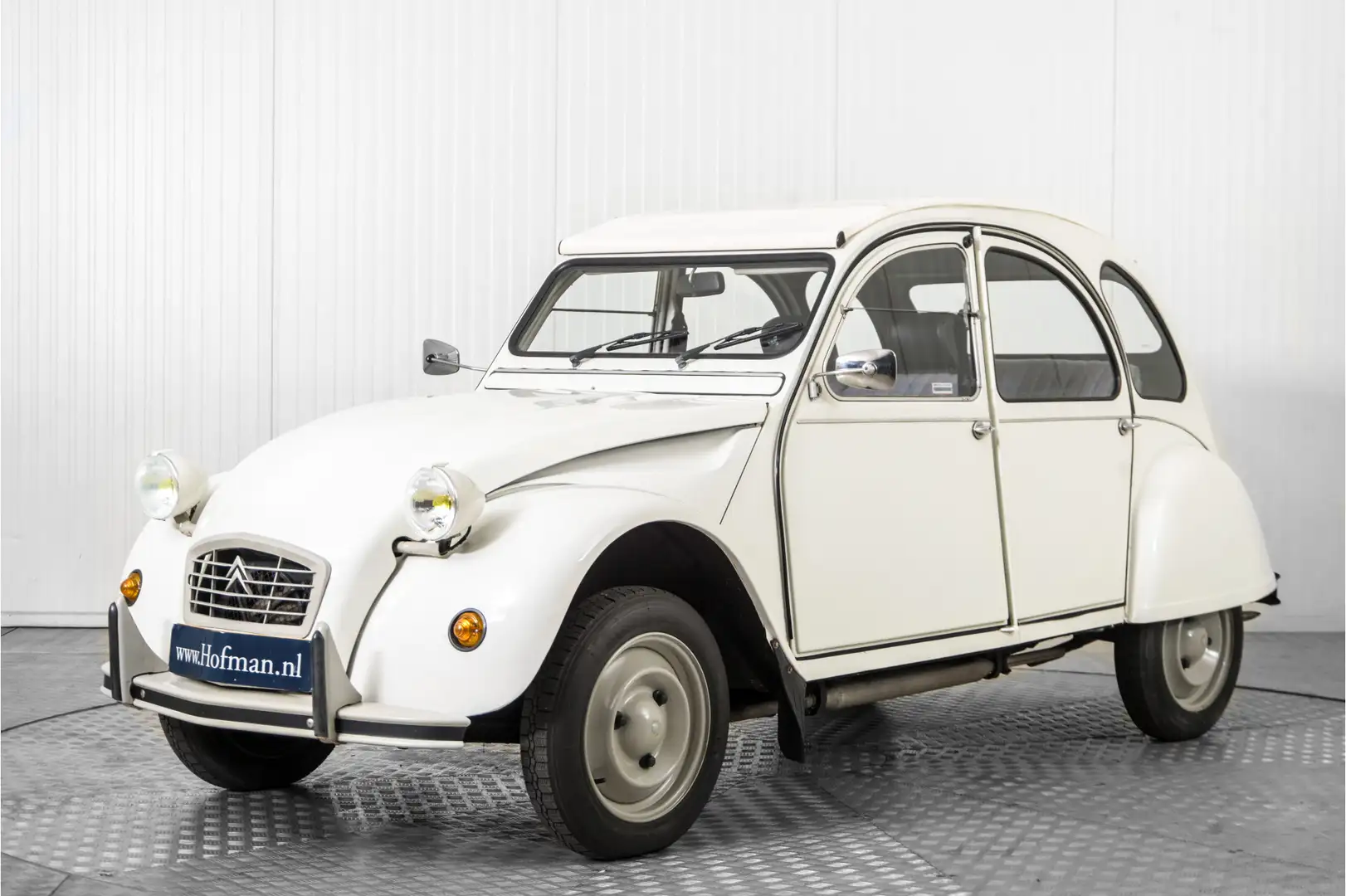 Citroen 2CV 2CV6 Club 40.000 km Wit - 1