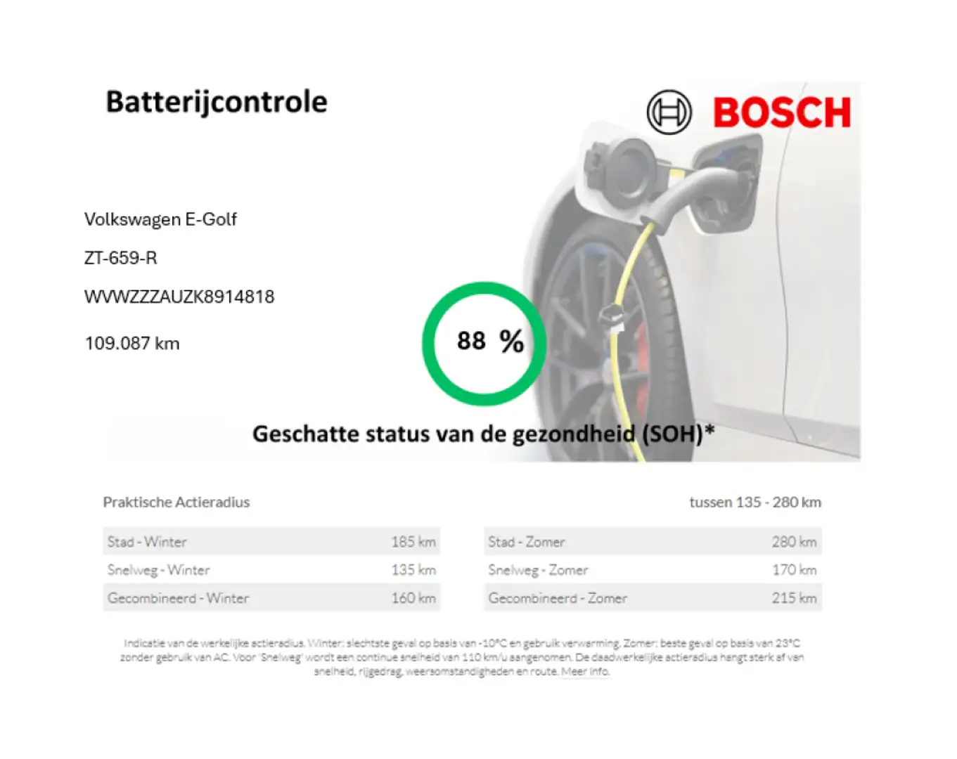Volkswagen e-Golf Electric - Carplay, Camera, Leer, Stoelverw. Digta Grijs - 2