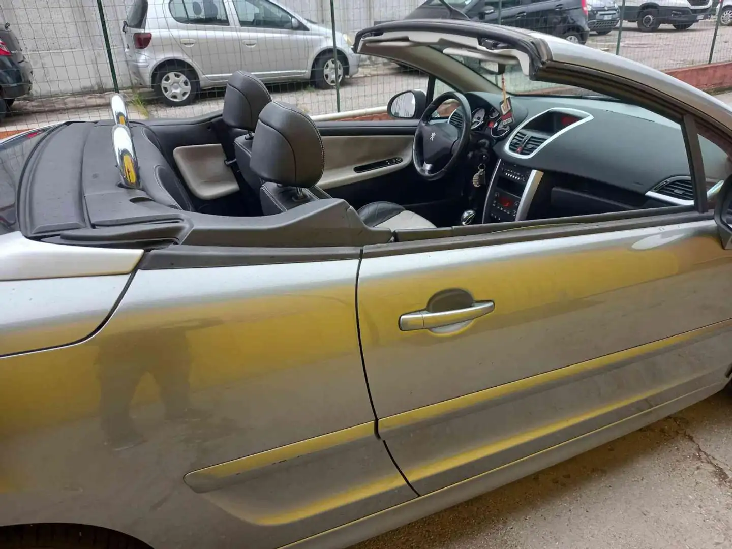 Peugeot 207 1.6 VTi 120CV CC Tecno  NEOPATENTATI Grigio - 2