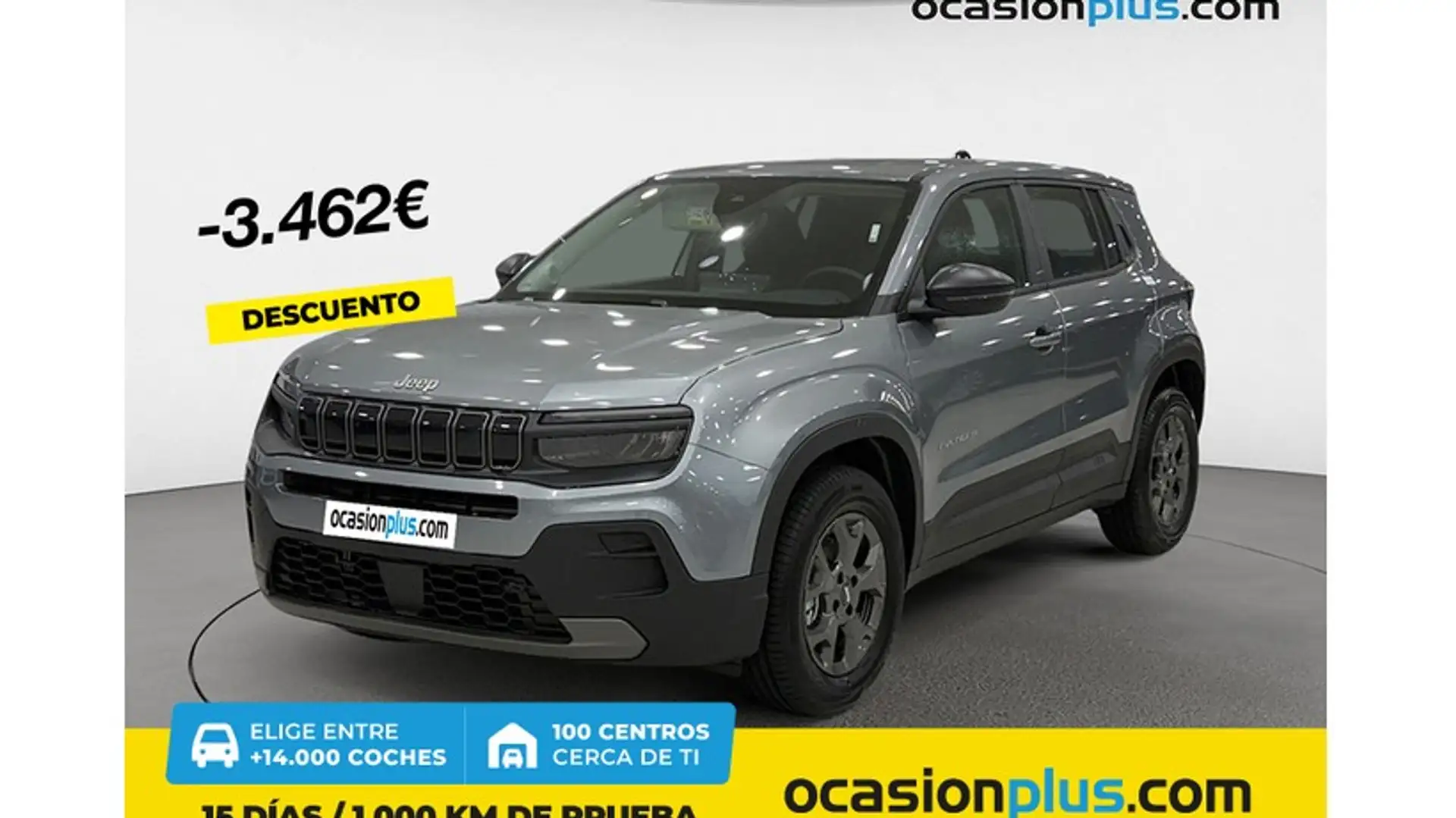 Jeep Avenger 1.2 Longitude 100 Grijs - 1