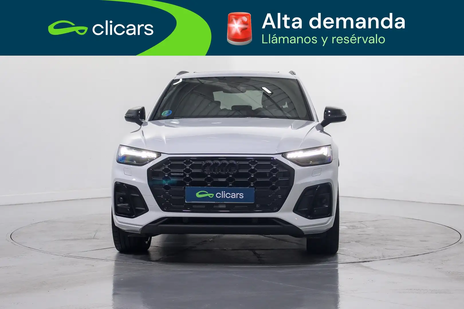 Audi Q5 40 TDI quattro-ultra Black line S tronic 150kW Blanco - 2