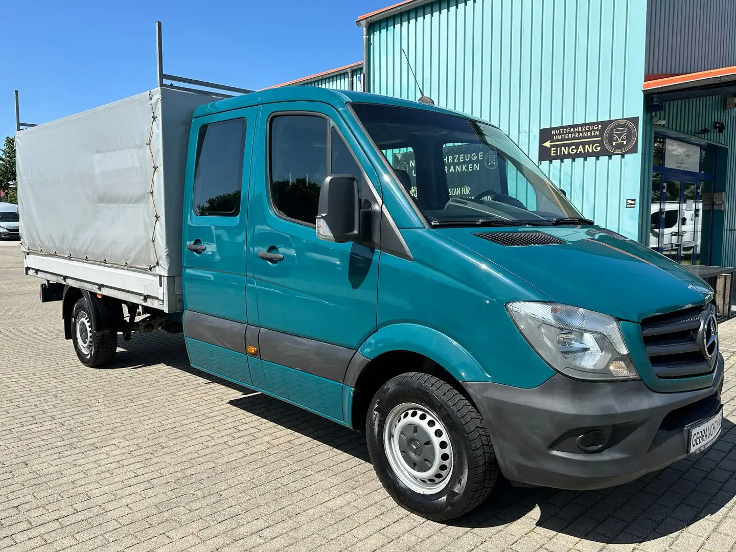Mercedes-Benz Sprinter DOKA PLANE 316CDI L3 MAXI/AHK-3.5T Grün - 2