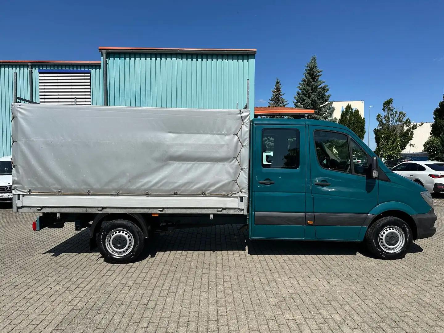 Mercedes-Benz Sprinter DOKA PLANE 316CDI L3 MAXI/AHK-3.5T Grün - 1