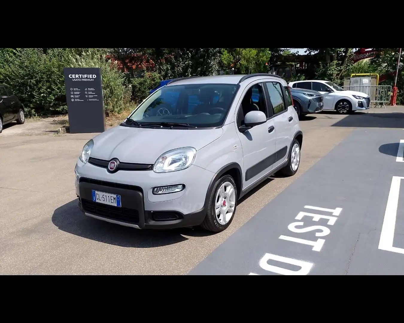 Fiat Panda 3ª serie - Panda 1.0 FireFly S&S Hybrid City Life Grigio - 1