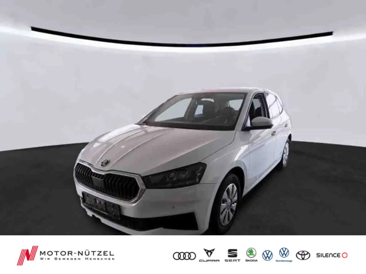 Skoda Fabia 1.0 TSI DSG AMBITION LED+NAVI+SHZ+APP+GRA Weiß - 1