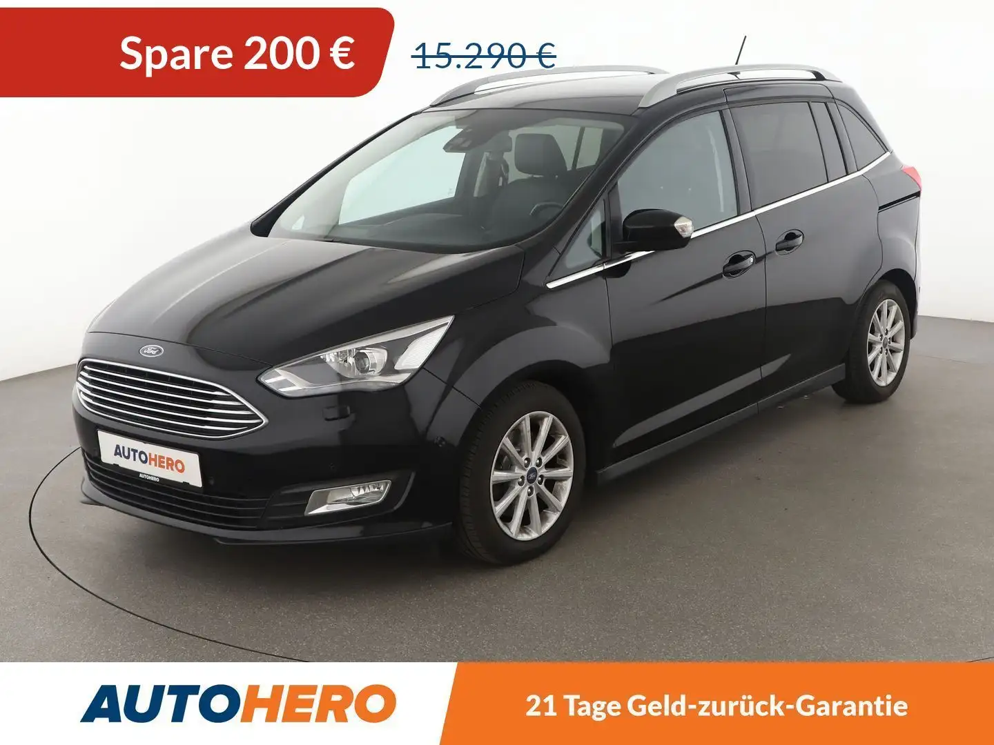 Ford Grand C-Max 2.0 TDCi Titanium*XENON*NAVI*TEMPO*PDC*CAM*SHZ* Schwarz - 1