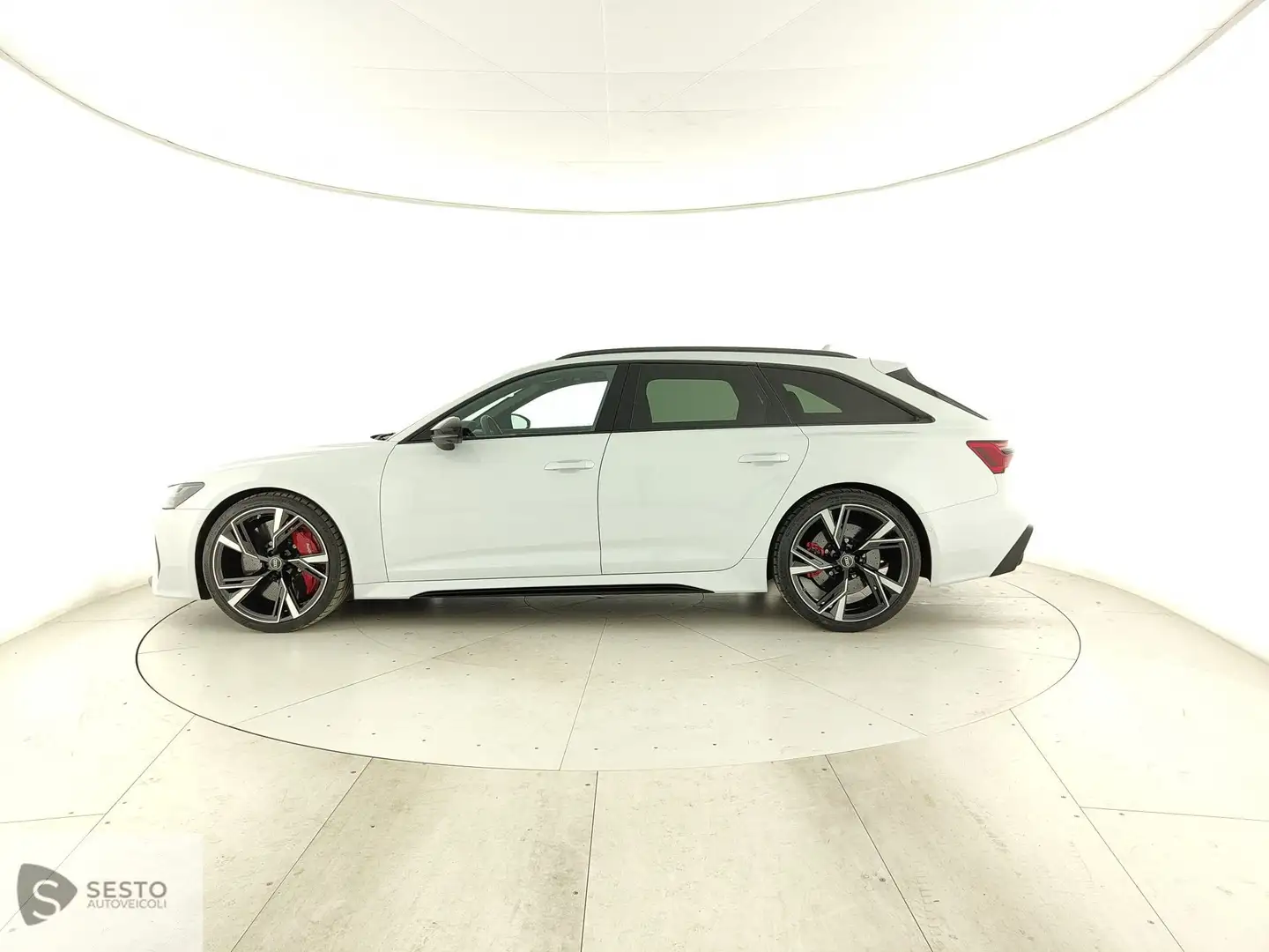 Audi RS6 V 2018 Avant RS6 Avant 4.0 mhev quattro tiptronic Bianco - 2