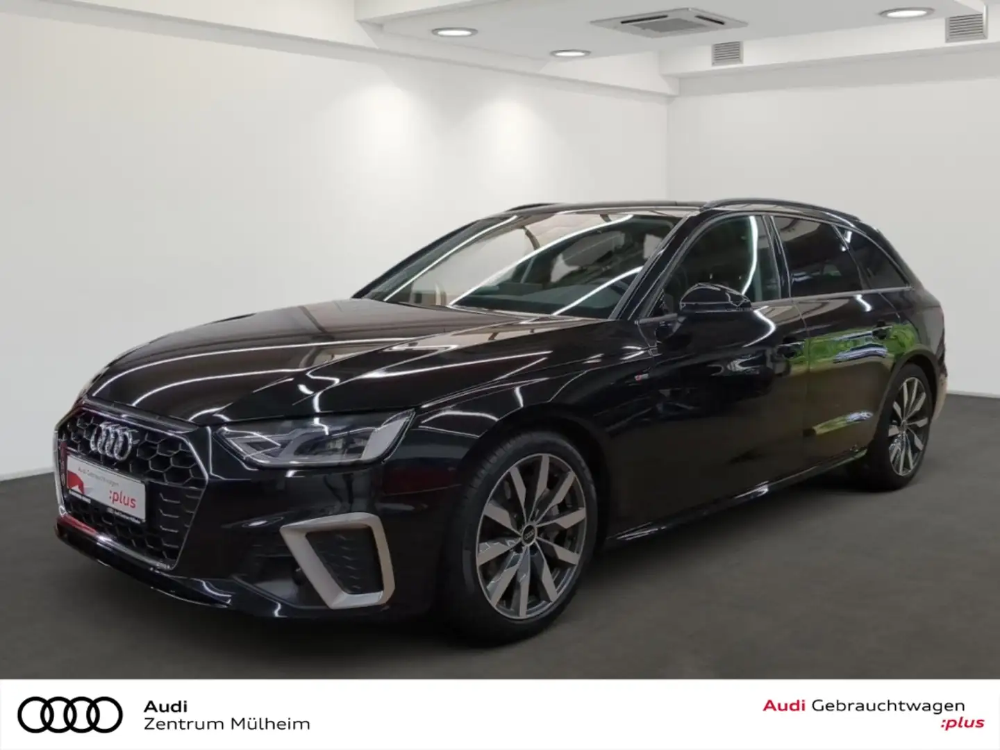 Audi A4 Avant 40 TDI quattro S line Navi LED virtual Plus Schwarz - 1