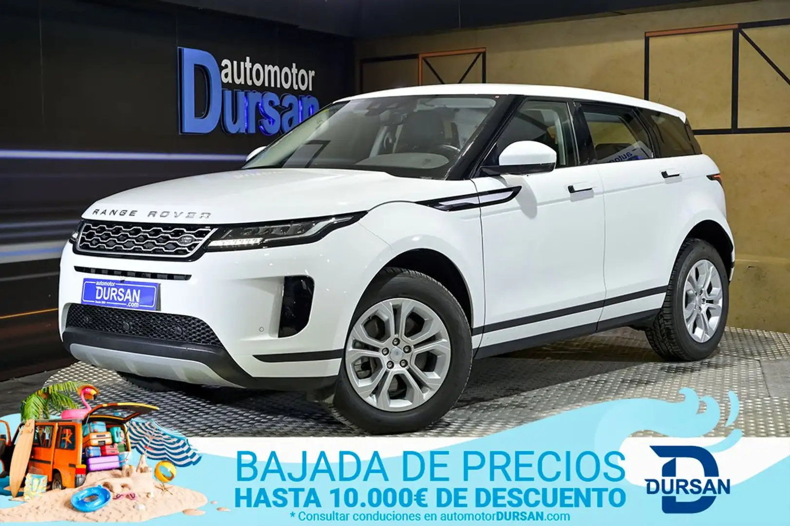 Land Rover Range Rover Evoque 2.0 D150 S AUTO 4WD MHEV Weiß - 1