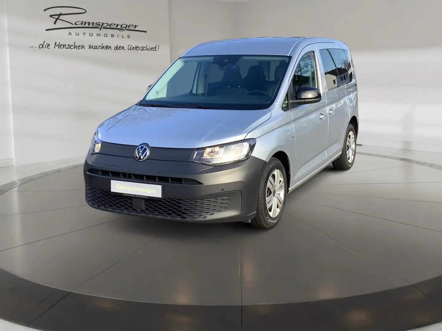 Volkswagen Caddy 2.0 TDI DSG GRA Navi Flügeltür SHZ PDC Silber - 2