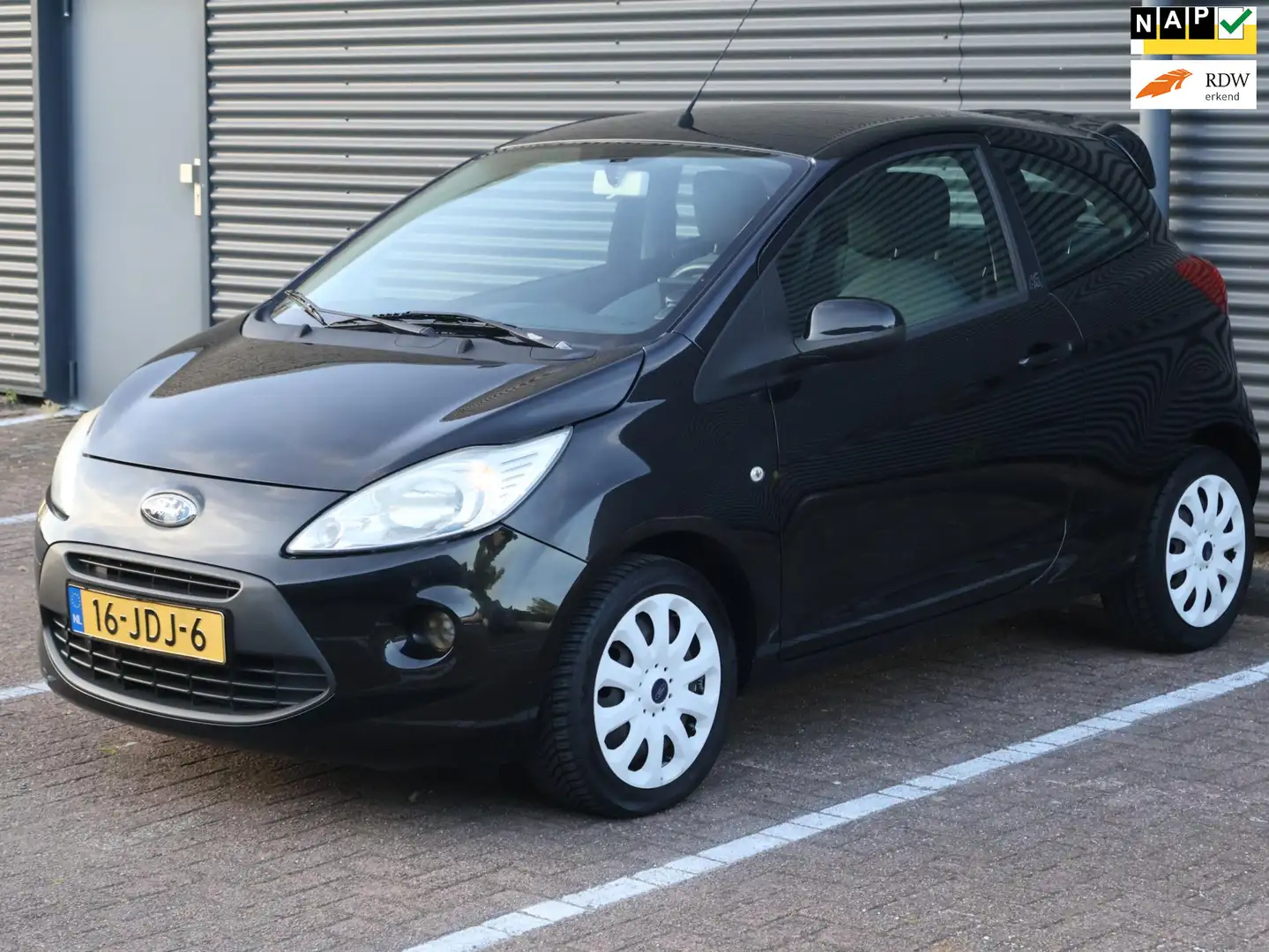 Ford Ka/Ka+ 1.2 Titanium |Navi|Airco|Elek. Ramen|NAP Noir - 1