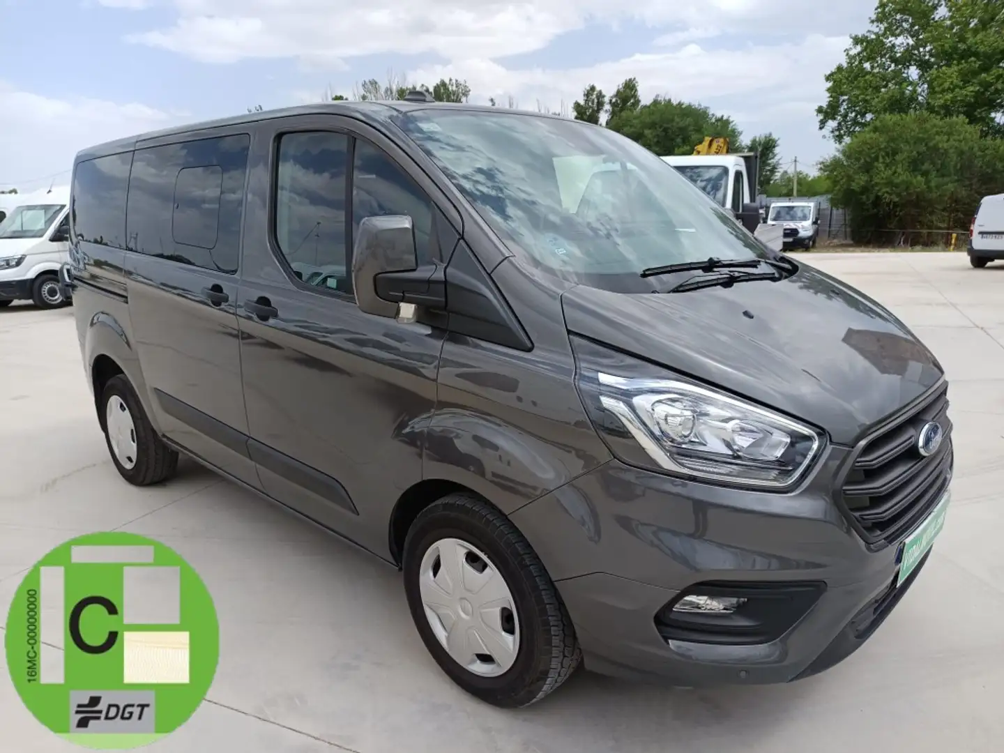 Ford Transit Custom FT 320 L1 Kombi Trend EcoBlue 130 Gris - 1