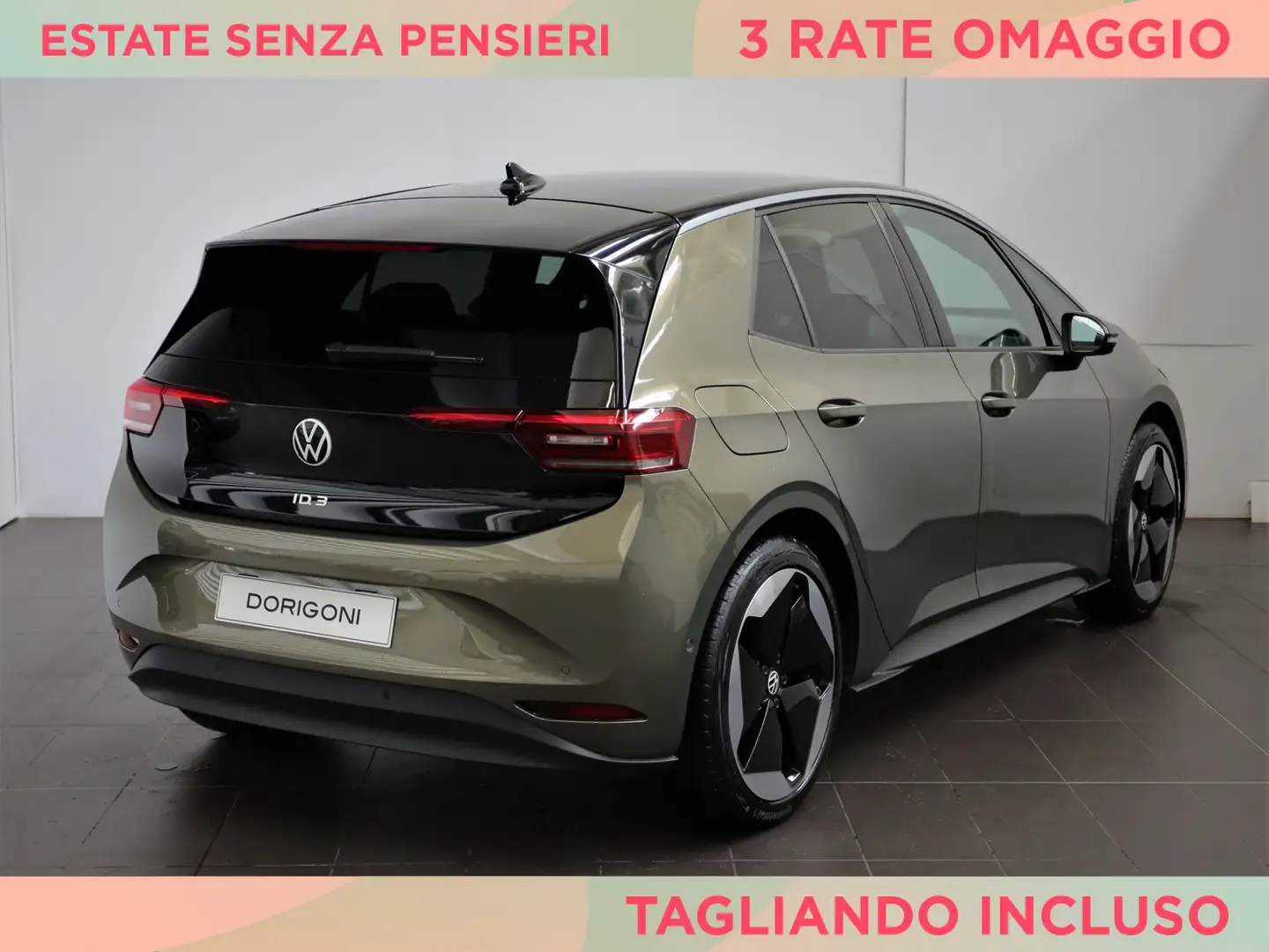 Volkswagen ID.3 58 kwh pro performance 204cv Zöld - 2