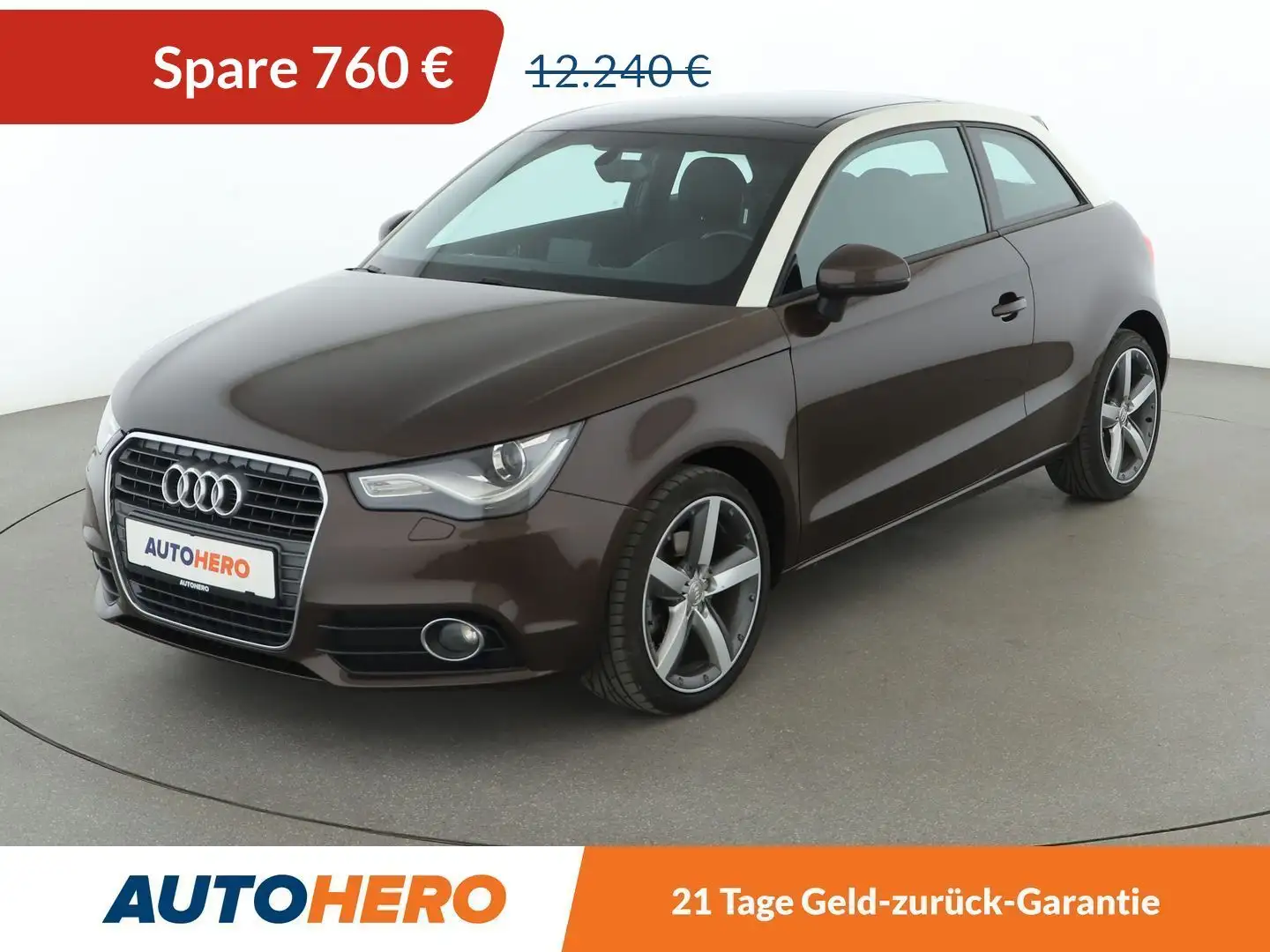 Audi A1 1.4 TFSI Ambition*XENON*SHZ*PDC*KLIMA* Braun - 1