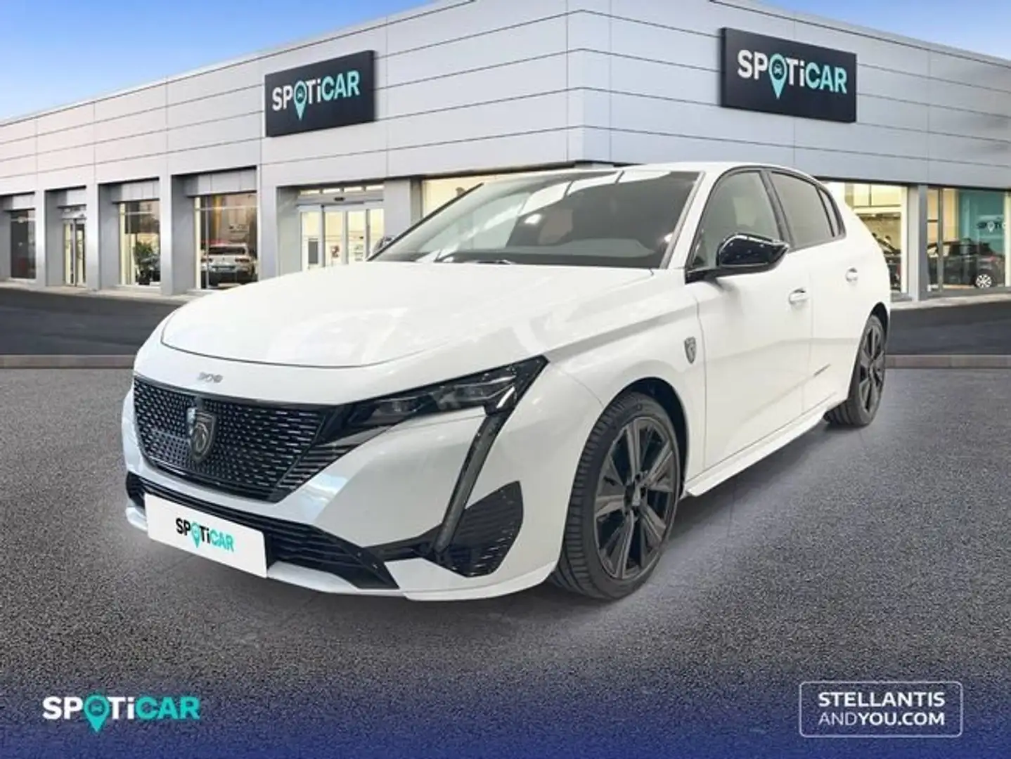 Peugeot 308 5P Hybrid 136 e-DCS6 GT Blanco - 1