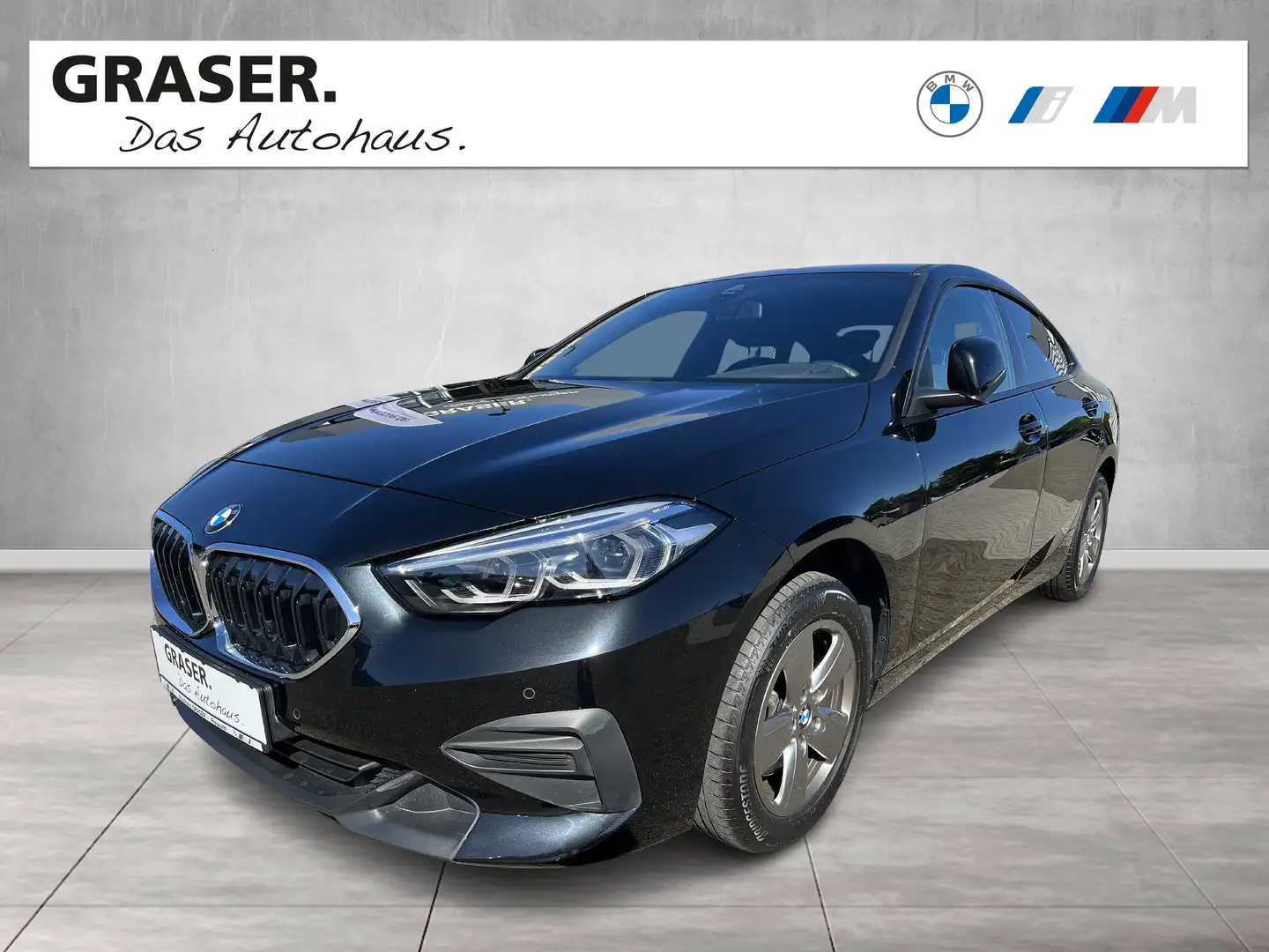 BMW 218 i Gran Coupé Advantage DAB LED WLAN Tempomat Schwarz - 1