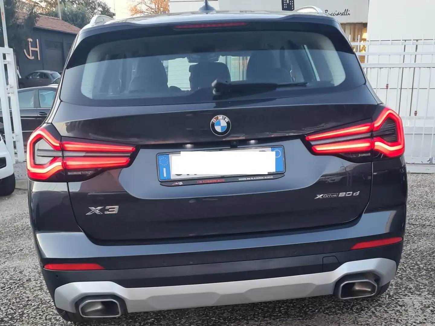BMW X3 X3 xdrive20d mhev 48V auto Grigio - 2
