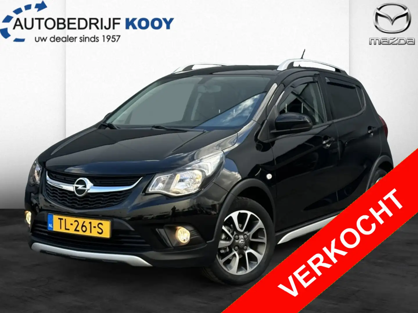 Opel Karl 1.0 Rocks Online Edition / Automaat / Navi Noir - 1