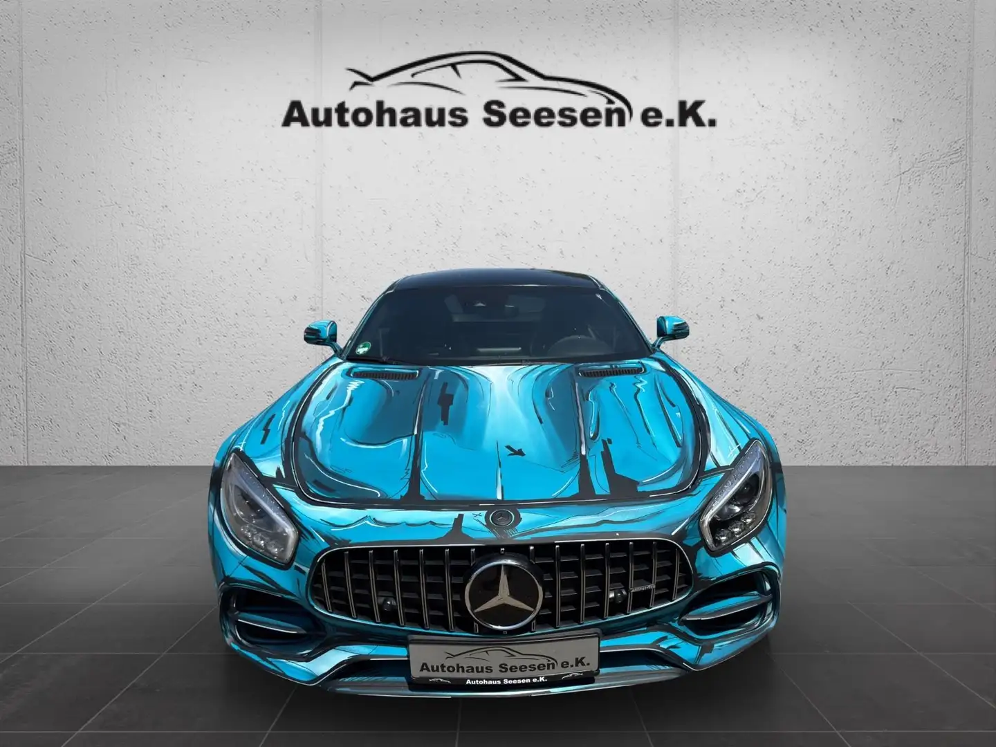 Mercedes-Benz AMG GT Bleu - 2