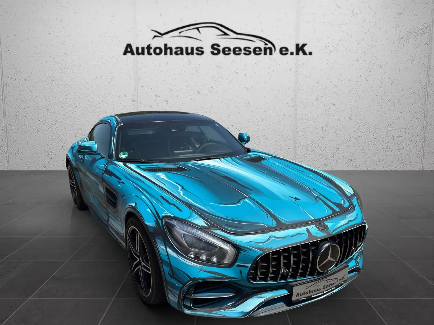Mercedes-Benz AMG GT Bleu - 1