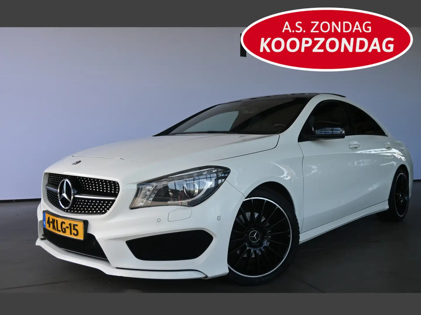 Mercedes-Benz CLA 200 Edition 1 Automaat Cruise control Airco Navigatie Blanc - 1