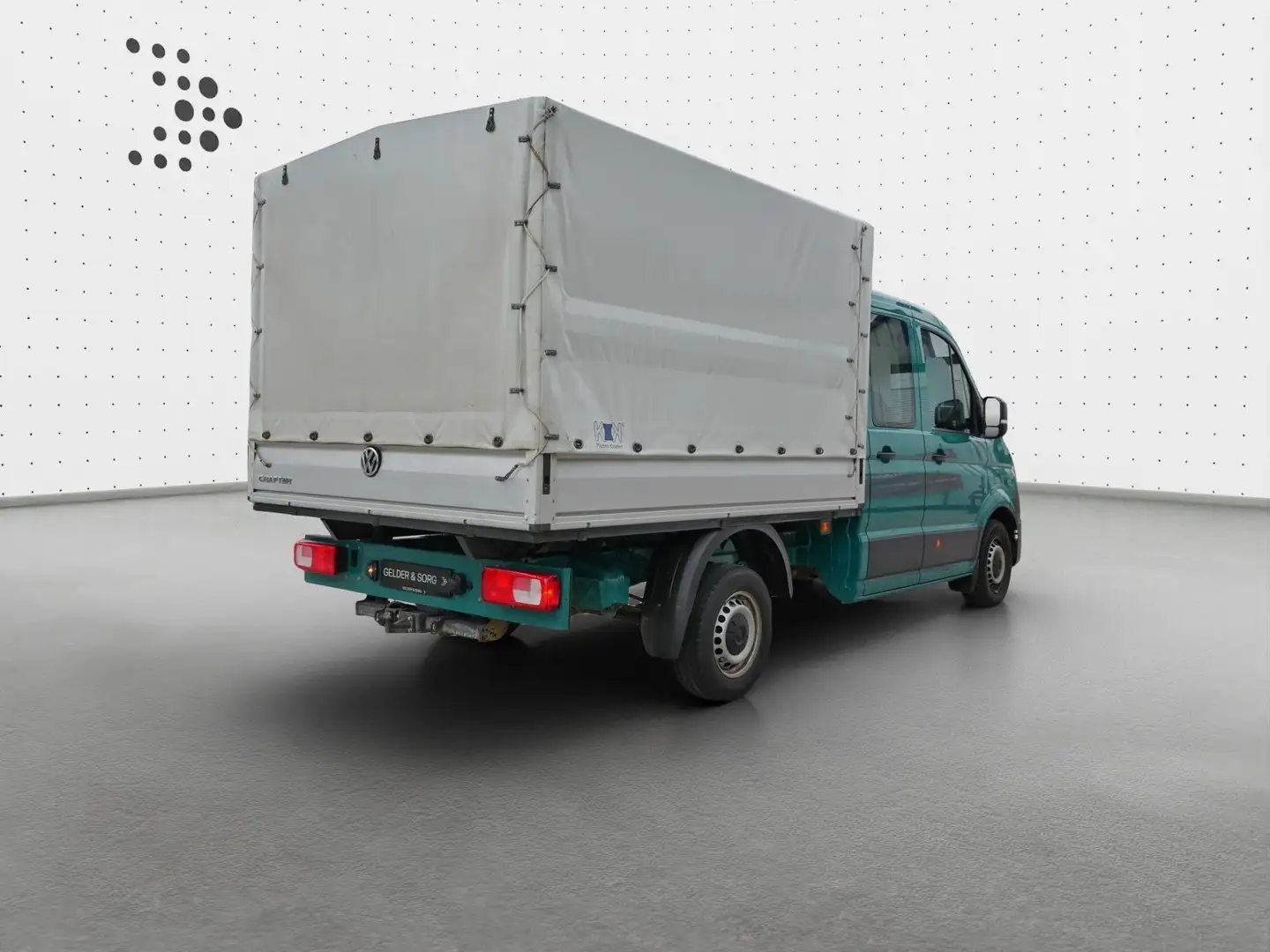 Volkswagen Crafter Doka Pritsche Plane MR 2.0 TDI AHK*6Sitz Groen - 2