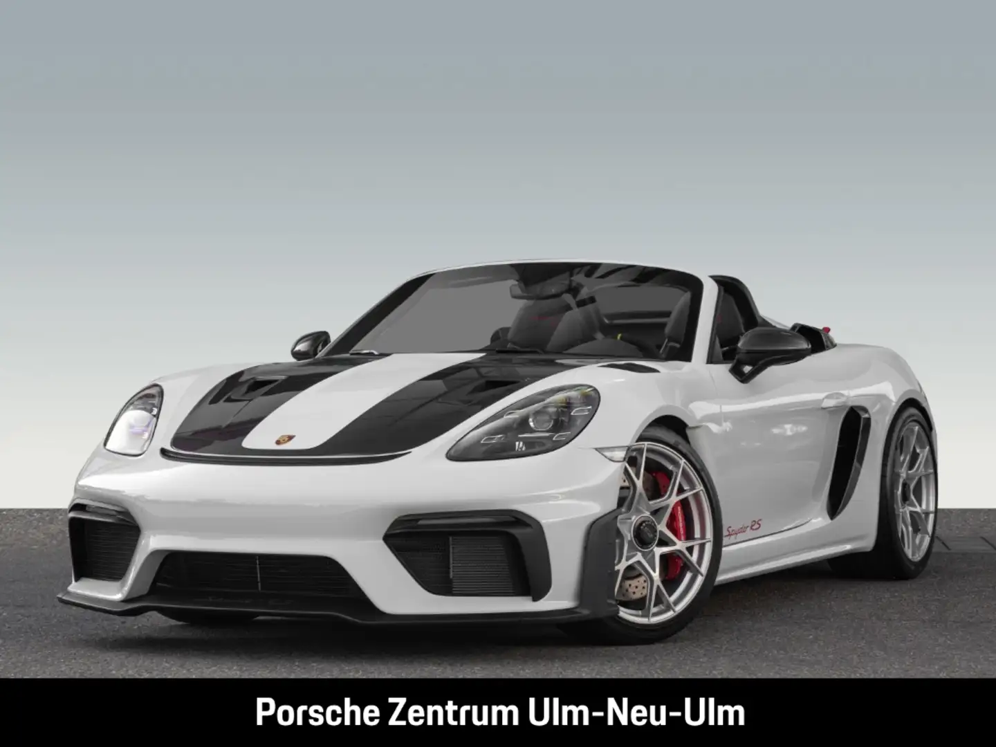 Porsche 718 Spyder RS BOSE Sport Chrono Sportabgasanlage Weiß - 1