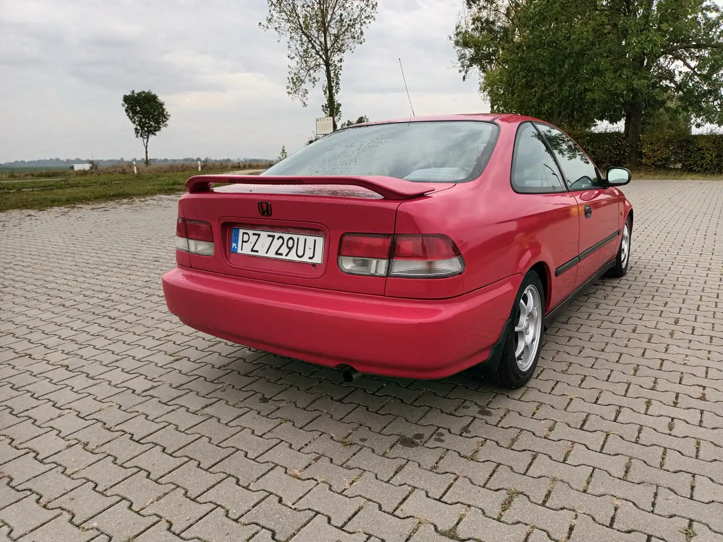 Honda Civic Coupe 1.5 LSi Red - 2