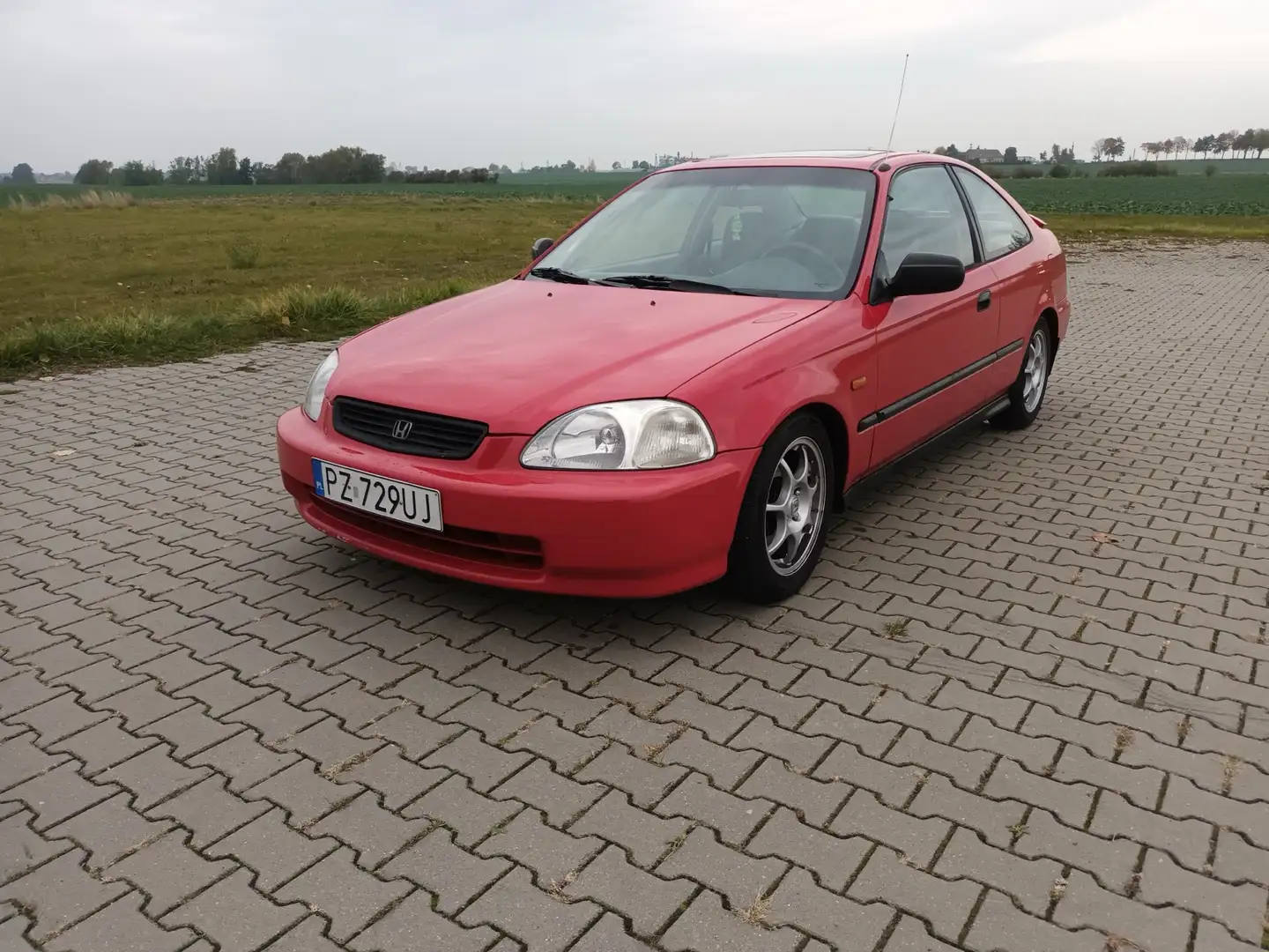 Honda Civic Coupe 1.5 LSi Red - 1