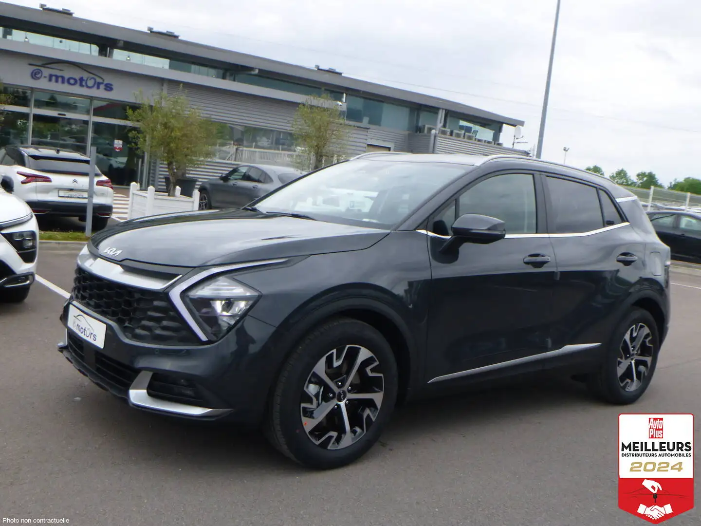 Kia Sportage 1.6 CRDi 136 MHEV DCT7 4x2 Active Gris - 1